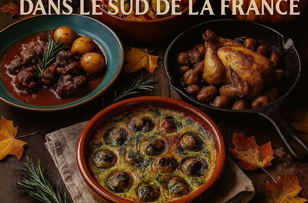 Les plats d&rsquo;automne dans le sud