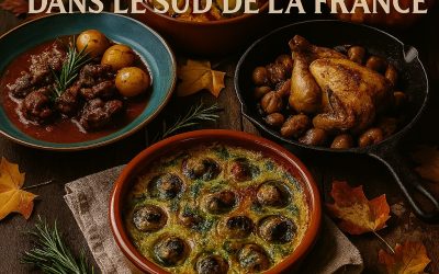 Les plats d’automne dans le sud