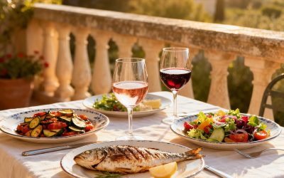 Rouge ou Rosé à table ?
